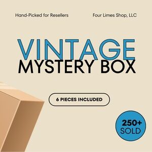 VINTAGE MYSTERY BOX Reseller Mystery Box Y2k 90s 80s 70s 60s Retro Vtg. Fashion